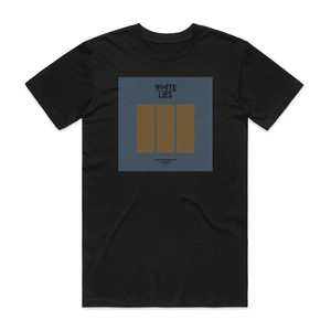 White Lies Death Ep Album Cover T-Shirt Black White Lies Death Ep Album Cover T-Shirt Black