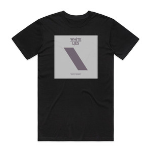 White Lies Death Album Cover T-Shirt Black White Lies Death Album Cover T-Shirt Black