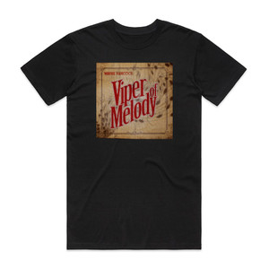 Wayne Hancock Viper Of Melody Album Cover T-Shirt Black