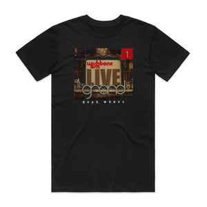 Wishbone Ash Road Works Volume 1 Live At The Grand Album Cover T-Shirt Black Wishbone Ash Road Works Volume 1 Live At The Grand Album Cover T-Shirt Black