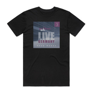 Wishbone Ash Road Works Volume 3 Live In Germany Album Cover T-Shirt Black Wishbone Ash Road Works Volume 3 Live In Germany Album Cover T-Shirt Black