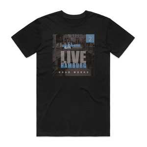 Wishbone Ash Road Works Volume 2 Live In Hamburg Album Cover T-Shirt Black Wishbone Ash Road Works Volume 2 Live In Hamburg Album Cover T-Shirt Black