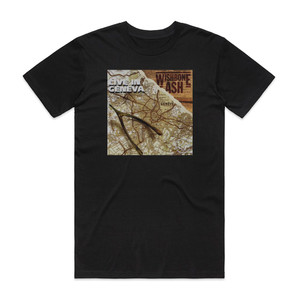 Wishbone Ash Live In Geneva Album Cover T-Shirt Black Wishbone Ash Live In Geneva Album Cover T-Shirt Black