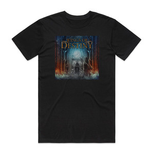 Wings of Destiny Time Album Cover T-Shirt Black Wings of Destiny Time Album Cover T-Shirt Black