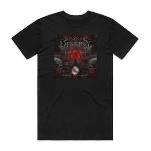 Wings of Destiny Kings Of Terror Album Cover T-Shirt Black Wings of Destiny Kings Of Terror Album Cover T-Shirt Black