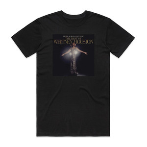 Whitney Houston I Will Always Love You The Best Of Whitney Houston Album Cover T-Shirt Black