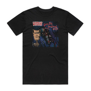 Wolfsbane Down Fall The Good Guys Album Cover T-Shirt Black Wolfsbane Down Fall The Good Guys Album Cover T-Shirt Black