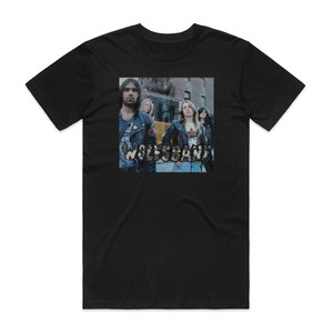 Wolfsbane Live Fast Die Fast Album Cover T-Shirt Black Wolfsbane Live Fast Die Fast Album Cover T-Shirt Black