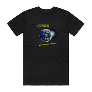 Wolfsbane Wolfsbane Save The World Album Cover T-Shirt Black