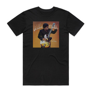 Willie Hutch In Tune Album Cover T-Shirt Black Willie Hutch In Tune Album Cover T-Shirt Black