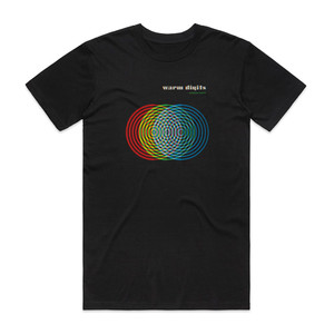 Warm Digits Wireless World Album Cover T-Shirt Black Warm Digits Wireless World Album Cover T-Shirt Black