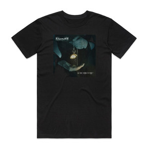 Whyzdom As Time Turns To Dust Album Cover T-Shirt Black