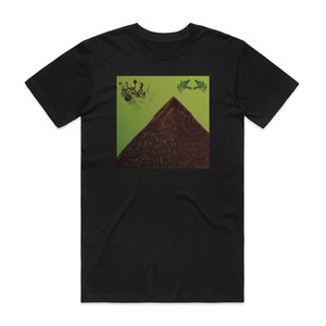 Wheel of Smoke Enter The Pyramid Album Cover T-Shirt Black Wheel of Smoke Enter The Pyramid Album Cover T-Shirt Black