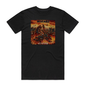 Wizard Head Of The Deceiver Album Cover T-Shirt Black