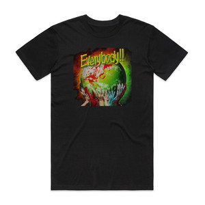 WANIMA Everybody Album Cover T-Shirt Black WANIMA Everybody Album Cover T-Shirt Black