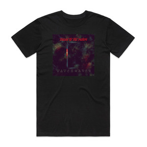 Waveshaper Tracks To The Future Album Cover T-Shirt Black Waveshaper Tracks To The Future Album Cover T-Shirt Black