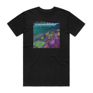 Waveshaper Mainframe Album Cover T-Shirt Black Waveshaper Mainframe Album Cover T-Shirt Black
