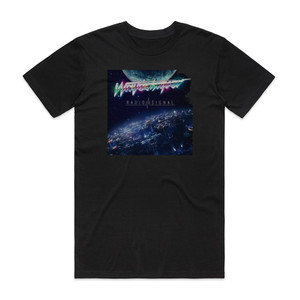 Waveshaper Radio Signal Album Cover T-Shirt Black Waveshaper Radio Signal Album Cover T-Shirt Black