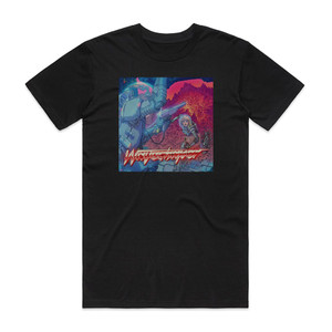 Waveshaper Data Source Album Cover T-Shirt Black Waveshaper Data Source Album Cover T-Shirt Black
