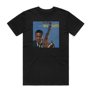 Wayne Shorter Introducing Wayne Shorter Album Cover T-Shirt Black Wayne Shorter Introducing Wayne Shorter Album Cover T-Shirt Black