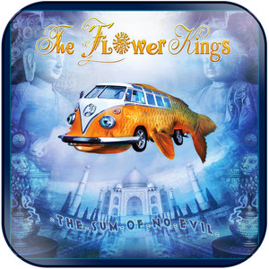 The Flower Kings The Sum Of No Evil Album Cover Sticker The Flower Kings The Sum Of No Evil Album Cover Sticker