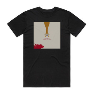 Waldeck Make My Day Album Cover T-Shirt Black Waldeck Make My Day Album Cover T-Shirt Black