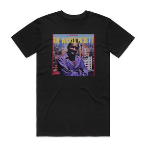 Wilson Pickett The Wicked Pickett 1 Album Cover T-Shirt Black Wilson Pickett The Wicked Pickett 1 Album Cover T-Shirt Black