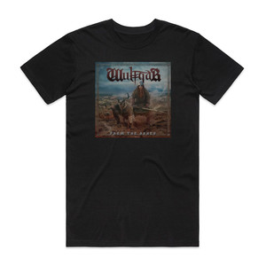 Wulfgar From The Ashes 1 Album Cover T-Shirt Black Wulfgar From The Ashes 1 Album Cover T-Shirt Black