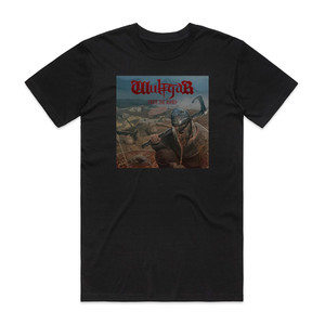 Wulfgar From The Ashes Album Cover T-Shirt Black Wulfgar From The Ashes Album Cover T-Shirt Black
