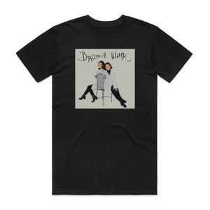 Wink Brunch Album Cover T-Shirt Black Wink Brunch Album Cover T-Shirt Black