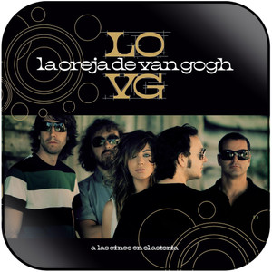 La Oreja de Van Gogh A Las Cinco En El Astoria Album Cover Sticker