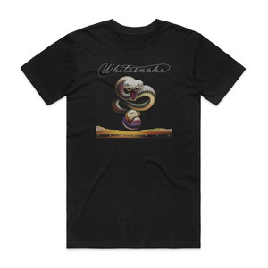 Whitesnake Trouble 1 Album Cover T-Shirt Black