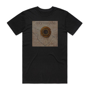 Whitesnake Whitesnake 1 Album Cover T-Shirt Black Whitesnake Whitesnake 1 Album Cover T-Shirt Black