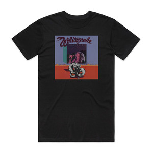Whitesnake Snakebite 3 Album Cover T-Shirt Black Whitesnake Snakebite 3 Album Cover T-Shirt Black