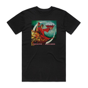 Wolf Legions Of Bastards Album Cover T-Shirt Black Wolf Legions Of Bastards Album Cover T-Shirt Black