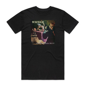 Wigwam Fresh Garbage Rarities 19691977 Album Cover T-Shirt Black Wigwam Fresh Garbage Rarities 19691977 Album Cover T-Shirt Black