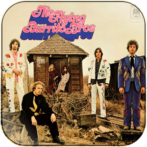 The Flying Burrito Brothers The Gilded Palace Of Sin-2 Album Cover Sticker The Flying Burrito Brothers The Gilded Palace Of Sin-2 Album Cover Sticker