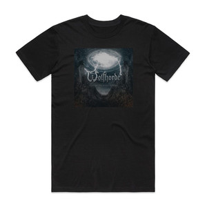 Wolfhorde Towards The Gate Of North Album Cover T-Shirt Black