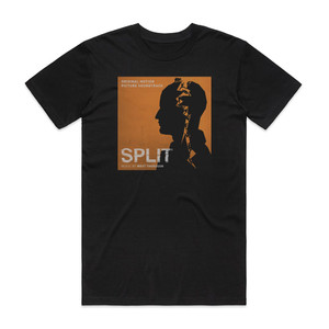 West Dylan Thordson Split Album Cover T-Shirt Black West Dylan Thordson Split Album Cover T-Shirt Black