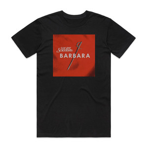 We Are Scientists Barbara Album Cover T-Shirt Black We Are Scientists Barbara Album Cover T-Shirt Black