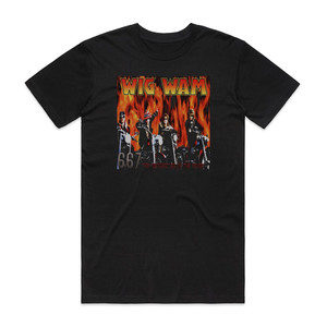 Wig Wam 667 The Neighbour Of The Beast Album Cover T-Shirt Black Wig Wam 667 The Neighbour Of The Beast Album Cover T-Shirt Black