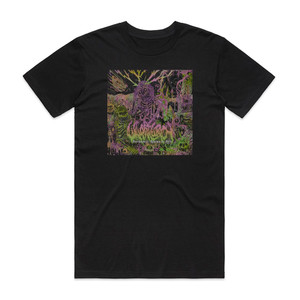 Wharflurch Psychedelic Realms Ov Hell Album Cover T-Shirt Black Wharflurch Psychedelic Realms Ov Hell Album Cover T-Shirt Black