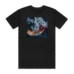 Winterage The Legend Of The White Tannenbaum Album Cover T-Shirt Black
