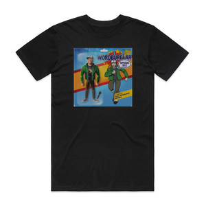 Wordburglar Rapplicable Skills Album Cover T-Shirt Black Wordburglar Rapplicable Skills Album Cover T-Shirt Black