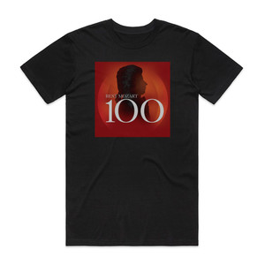 Wolfgang Amadeus Mozart Best Mozart 100 Album Cover T-Shirt Black