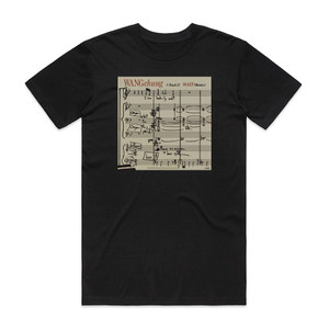 Wang Chung Wait Remix Album Cover T-Shirt Black Wang Chung Wait Remix Album Cover T-Shirt Black