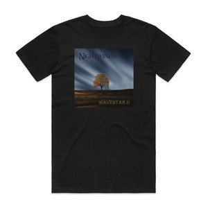 Wavestar II Nightwinds Album Cover T-Shirt Black Wavestar II Nightwinds Album Cover T-Shirt Black