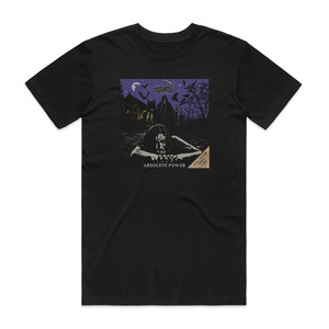 Wraith Absolute Power Album Cover T-Shirt Black Wraith Absolute Power Album Cover T-Shirt Black