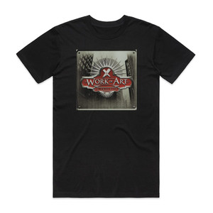 Work of Art In Progress Album Cover T-Shirt Black Work of Art In Progress Album Cover T-Shirt Black