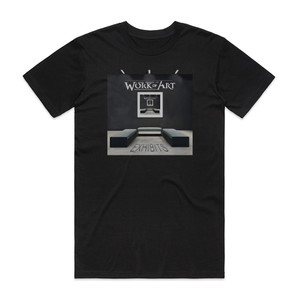 Work of Art Exhibits Album Cover T-Shirt Black Work of Art Exhibits Album Cover T-Shirt Black